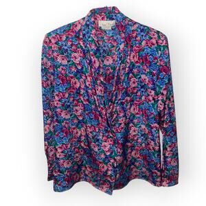 Vintage Anna Kriste Blouse Sz 10 EUC